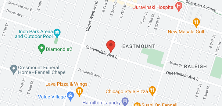 map of 123 East 23rd Street
